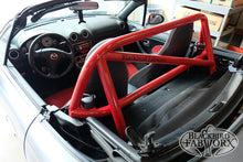 Load image into Gallery viewer, Blackbird Fabworx NB Single Diagonal Gen2 Roll Bar - 99-05 NB Miata
