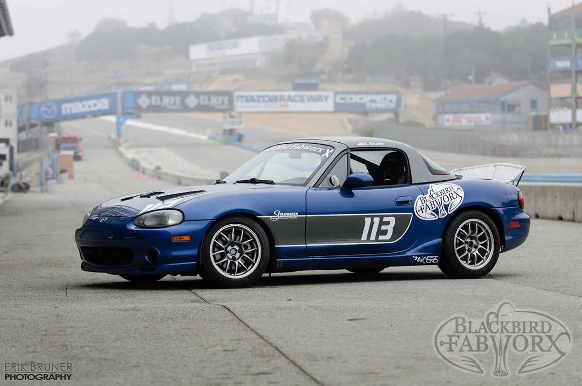 Blackbird Fabworx Adjustable Lexan Spoiler - NA/NB Miata (90-05 ...