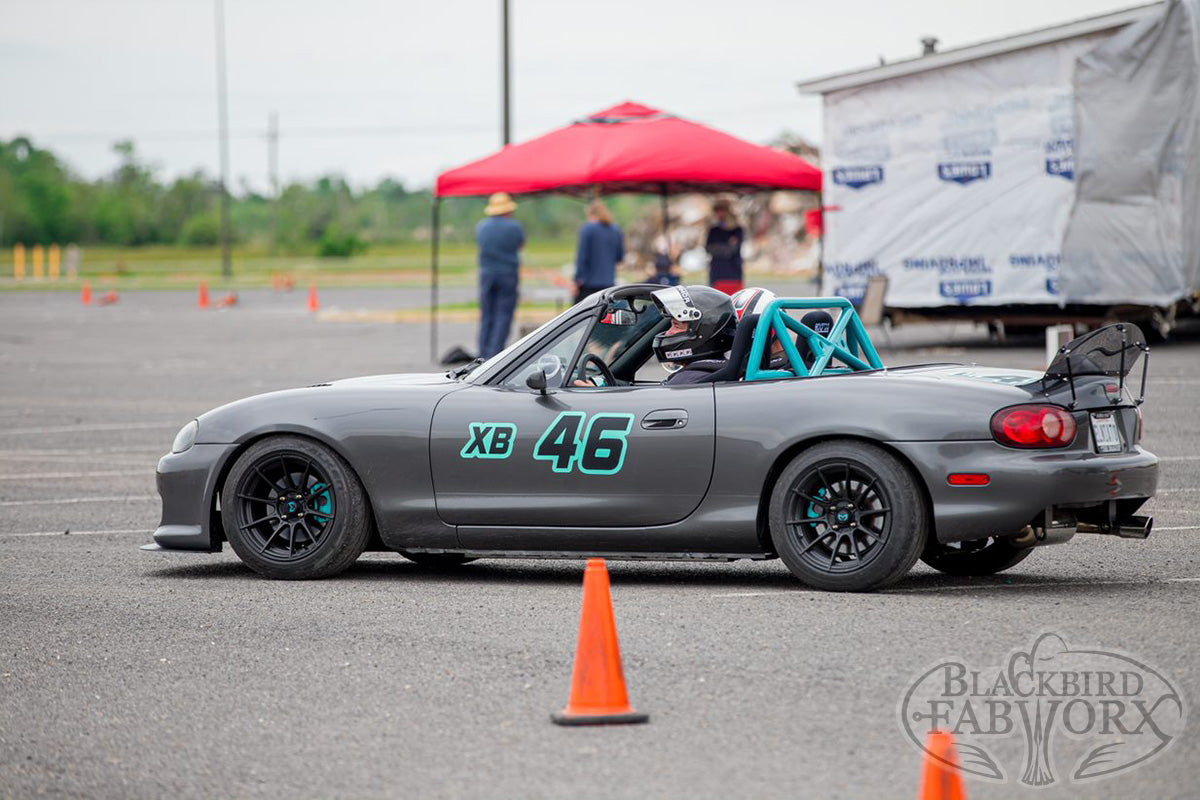 Blackbird Fabworx Adjustable Lexan Spoiler - CSP-Legal for NA/NB